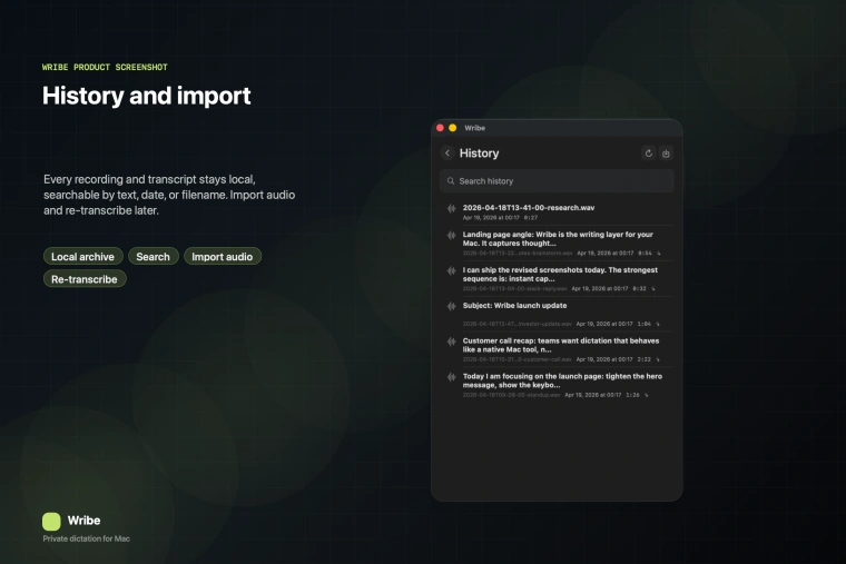 History & import illustration